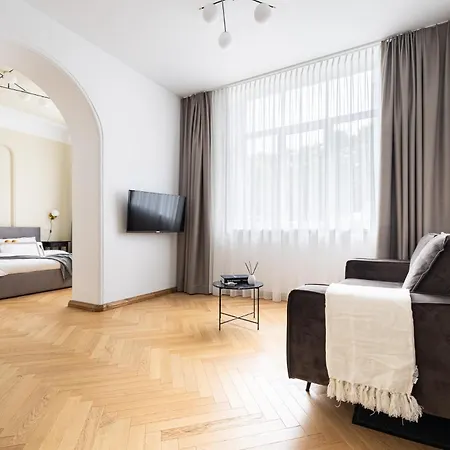Villa Diplomatica I High Ceilings I Parking I Easy Check-In I Cohost Apartment Kaunas